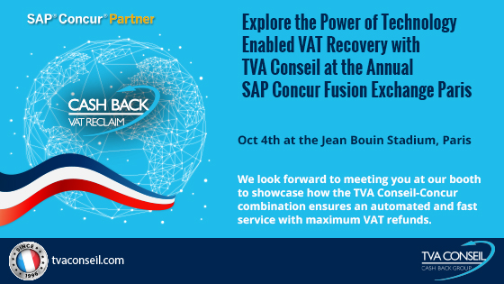 TVA Conseil at the Annual SAP Concur Fusion Exchange Paris 2018